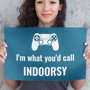 Poster Eu sou o que você chamaria de 'Gamer personalizá