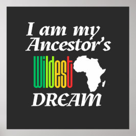 Poster Eu Sou o Sonho Mais Selvagem do Meu Ancestral | Po