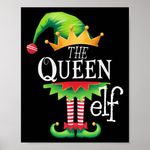 Poster Eu Sou O Traje De Natal Da Rainha Elf Combinando