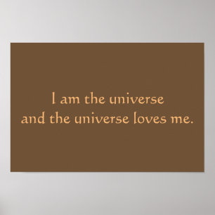 Poster Eu Sou O Universo