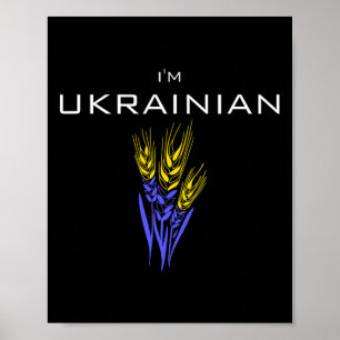 Poster Eu sou ucraniana