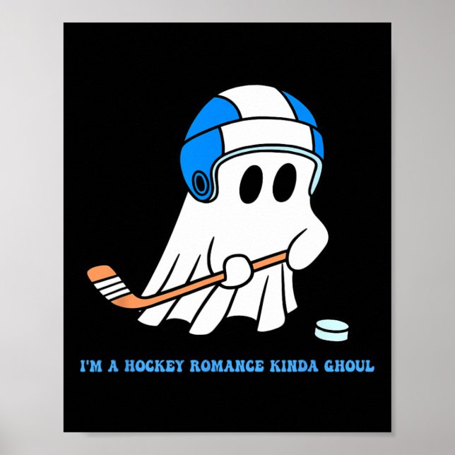 Poster Eu Sou um Espécie de Fantasma de Romance de Hockey (Frente)