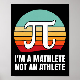 Poster Eu sou um Feliz Dia de Pi Mathlete