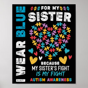 Poster Eu sou um Irmão Orgulhoso Eu Visto Azul para o Aut