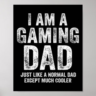 Poster Eu Sou Um Pai De Jogos Pai De Jogos Oferece Gota D