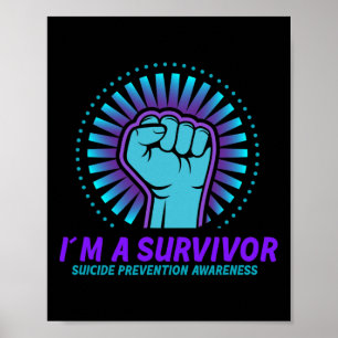 Poster Eu sou uma Consciência de Prevenção ao Suicídio So