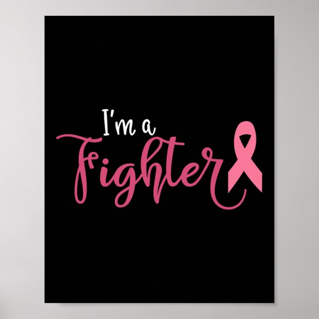 Poster Eu Sou Uma Consciência Do Cancer Da Mama (Frente)