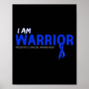 Poster Eu sou uma guerreira Alopecia Areata Consciência B