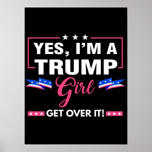 Poster Eu sou uma Trump Girl (Frente)