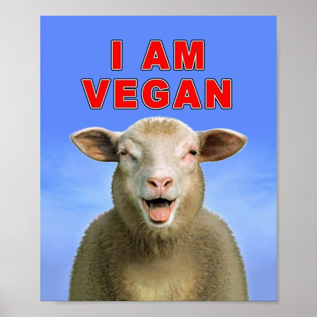POSTER EU SOU VEGAN (Frente)