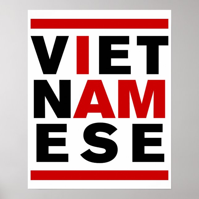 PÓSTER EU SOU VIETNAMESE (Frente)