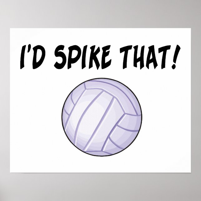 Póster Eu Spike Aquele Voleibol (Frente)