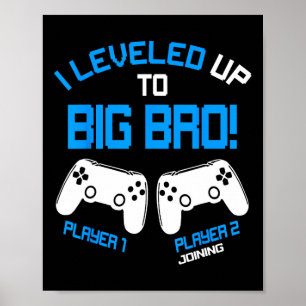 Poster Eu Subi de Nível Para Irmão Mais Velho - Novo Irmã