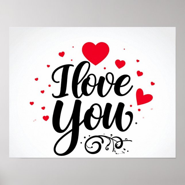 Poster eu te amo (Frente)