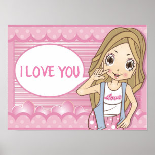 POSTER EU TE AMO