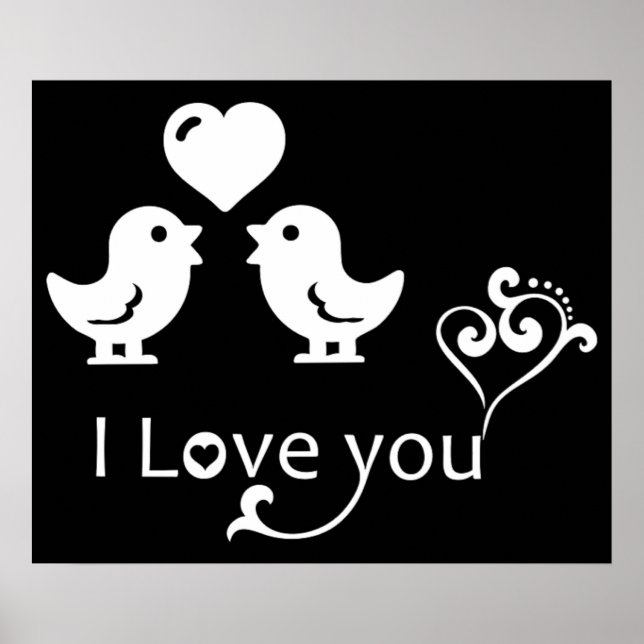 PÓSTER "EU TE AMO" AMIGAS (Frente)