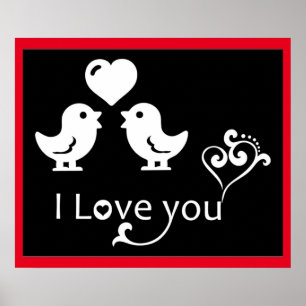 PÓSTER "EU TE AMO" AMIGAS