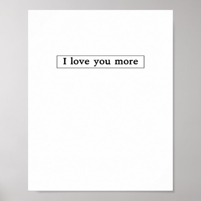 Poster Eu Te Amo Mais Estética do Amor Moderno  (Frente)