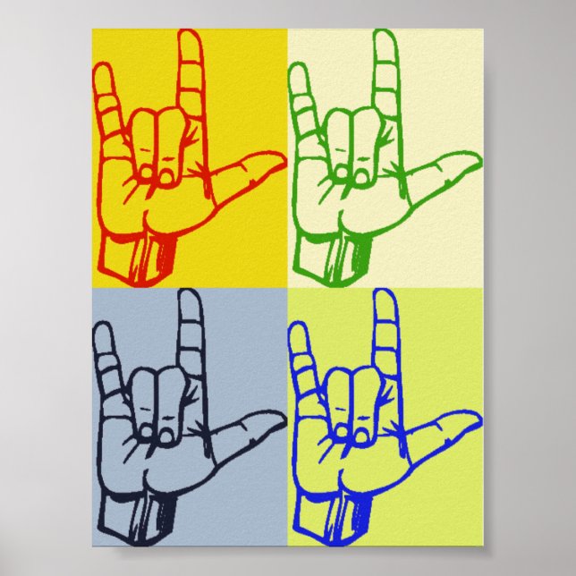 Póster Eu te amo (poster) (Frente)