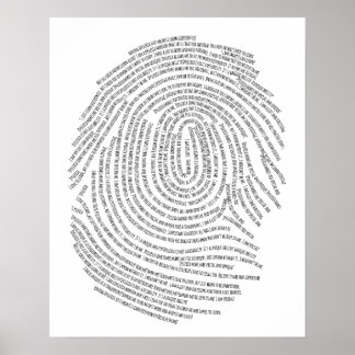 Poster "Eu tenho dislexia!" Pôster