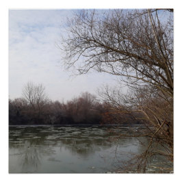 Póster Eu tenho ribeirinho no inverno