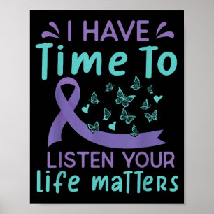Poster Eu Tenho Tempo Para Ouvir A Vida Como Consciência