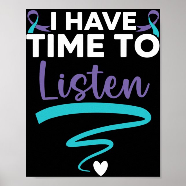 Poster Eu Tenho Tempo Para Ouvir Os Problemas Da Sua Vida (Frente)