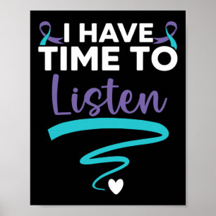 Poster Eu Tenho Tempo Para Ouvir Seus Problemas De Vida M