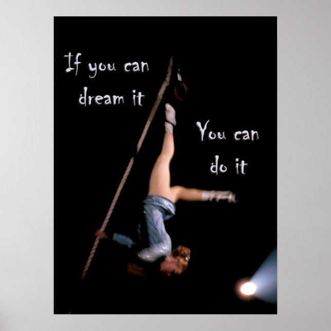 Poster Eu tenho um sonho. (Frente)