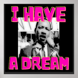 Poster eu tenho um sonho