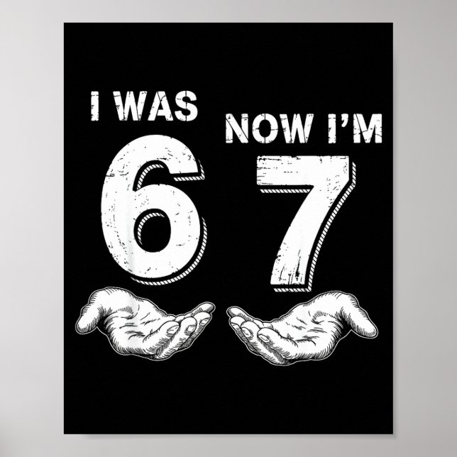 Poster Eu Tinha 6 Anos Agora Tenho 7 67  (Frente)
