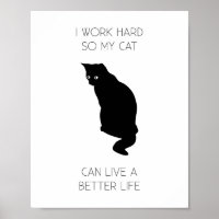 Eu Trabalho Duro Para Que Meu Gato Possa Viver Mel