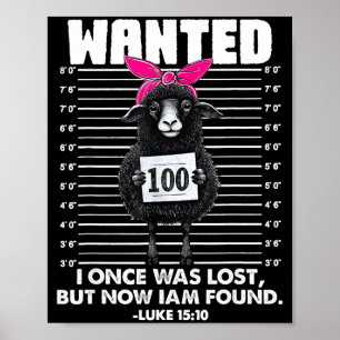 Poster Eu uma vez fui perdido, mas agora eu sou encontrad