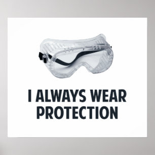 Poster Eu uso sempre a proteção