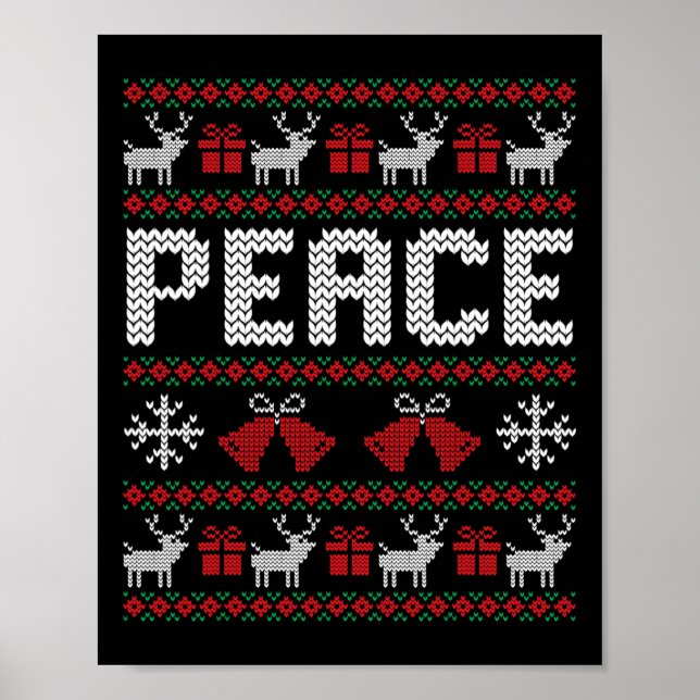 Poster Eu venho em paz sou Casal de paz combinando com o  (Frente)