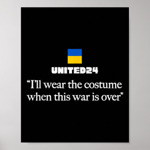 Poster Eu Vestirei O Figurino Quando Esta Guerra Acabar
