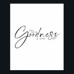 Poster Eu vi a bondade de Deus duas fontes<br><div class="desc">Eu vi a bondade de Deus duas fontes</div>