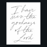 Poster Eu vi a bondade do Senhor Script<br><div class="desc">Eu vi a bondade do Senhor Script</div>