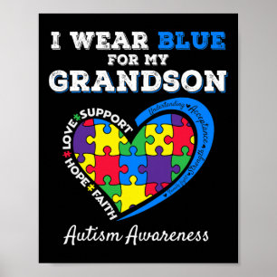 Poster Eu Visto Azul Para Meu Avô, Grande Consciência Aut
