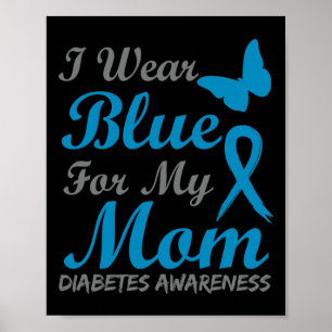 Poster Eu Visto Azul Para Minha Mãe, Fita De Consciência