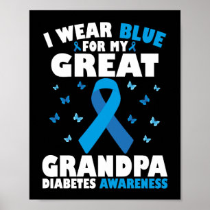Poster Eu Visto Azul Para O Meu Excelente Avô Tipo 1 Diab