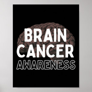 Poster Eu Visto Cinzas Para Cinzas De Consciência Do Tumo