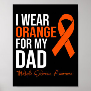 Poster Eu Visto Laranja Para O Meu Pai, Sra. Warrior Mult
