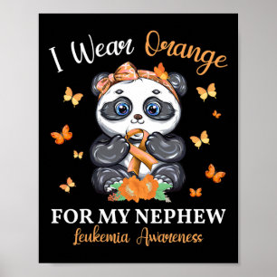 Poster Eu Visto Laranja Para O Meu Panorama De Consciênci