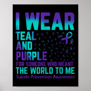 Poster Eu Visto Na Semana De Prevenção Ao Suicídio De Tea