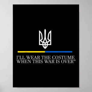 Poster Eu Visto O Figurino Quando Esta Guerra Estiver Sob
