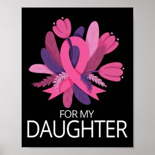 Poster Eu Visto Rosa Para A Minha Filha, Fita De Fita Ros