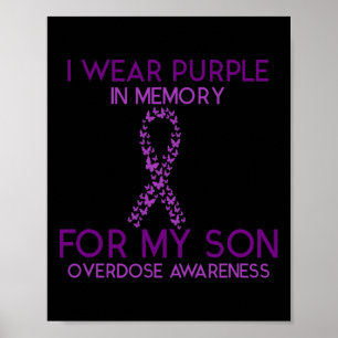 Poster Eu Visto Roxo Na Memória Para O Meu Filho Sobredos
