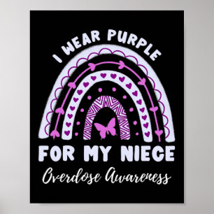 Poster Eu Visto Roxo Para Minha Sobredosagem Sobredosagem