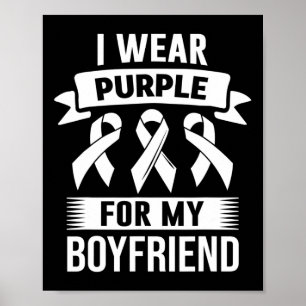 Poster Eu Visto Roxo Pela Minha Consciência Da Sobredosag
